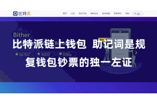 比特派链上钱包 助记词是规复钱包钞票的独一左证