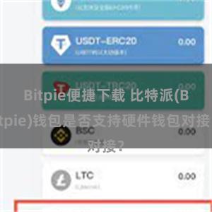 Bitpie便捷下载 比特派(Bitpie)钱包是否支持硬件钱包对接？