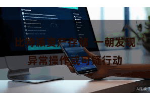 比特派资产存储  一朝发现异常操作或可疑行动