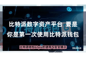 比特派数字资产平台  要是你是第一次使用比特派钱包